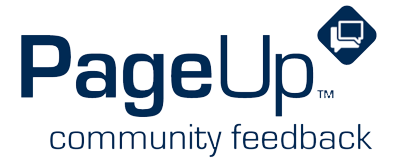 PageUp Community Feedback Ideas Portal Logo